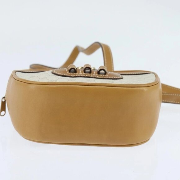 GUCCI Micro GG Supreme Shoulder Bag PVC Beige Gold - Picture 10 of 16